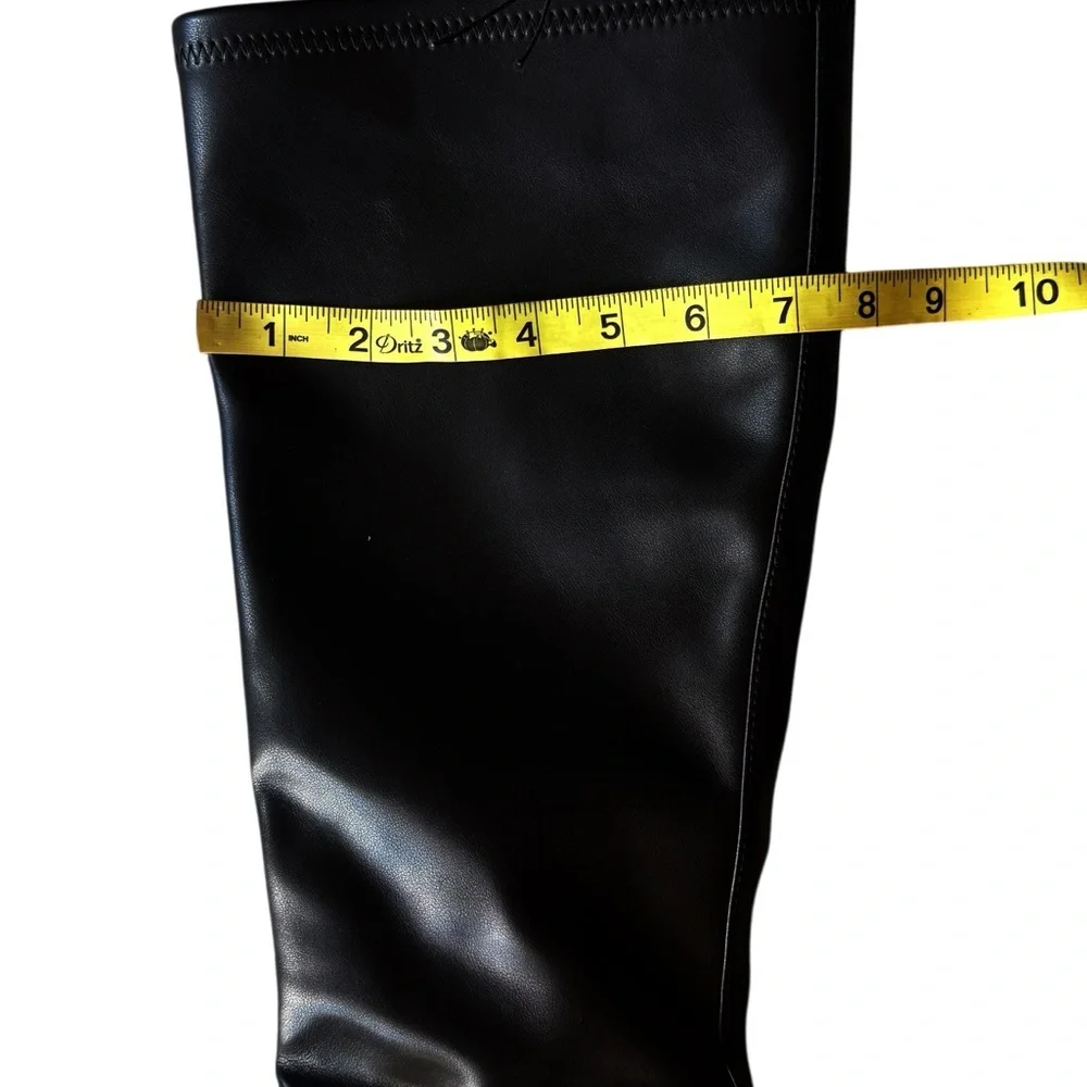 NEW Aerosoles Clover  Knee-High Boots Black 11M Foam Footbed Slip Resistant